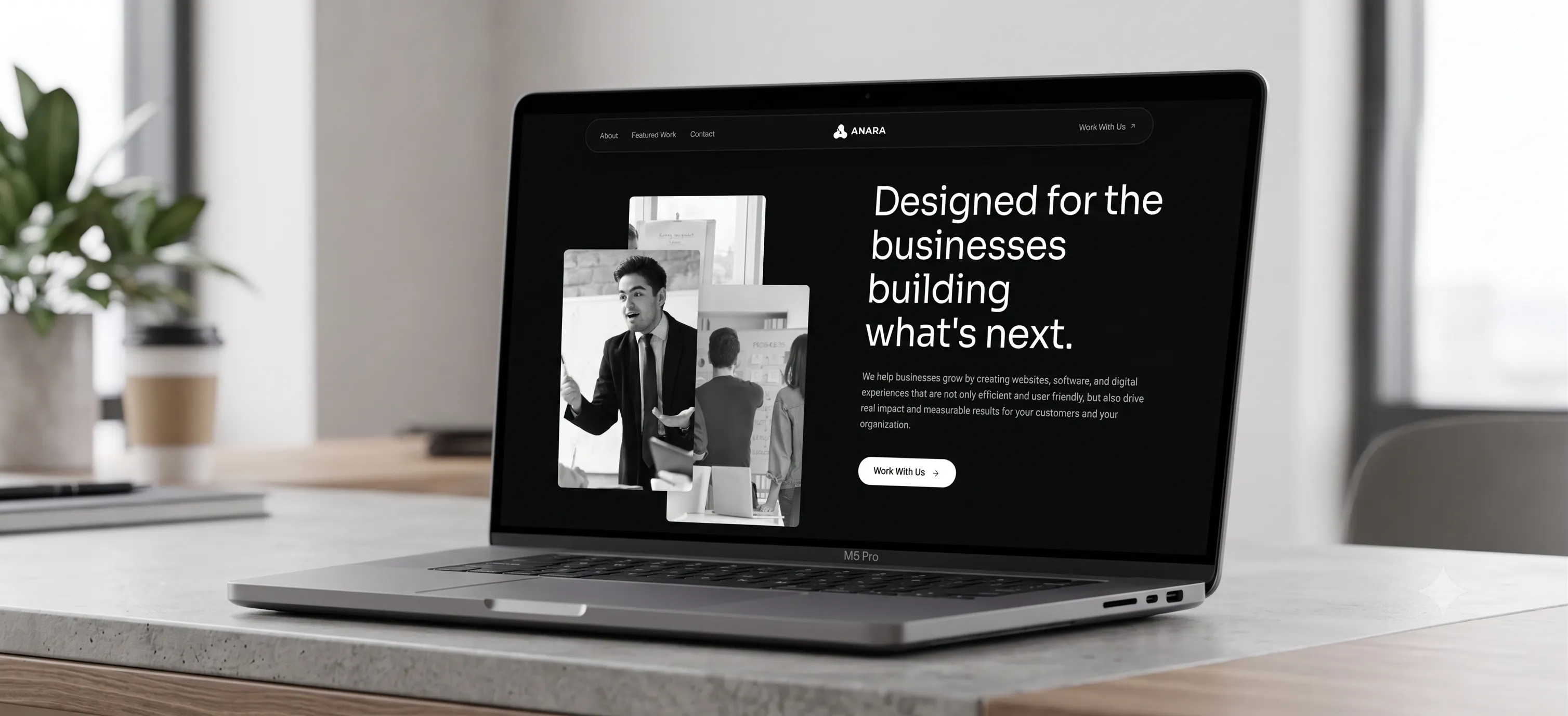 Anara Corporate Company Profile & Web System