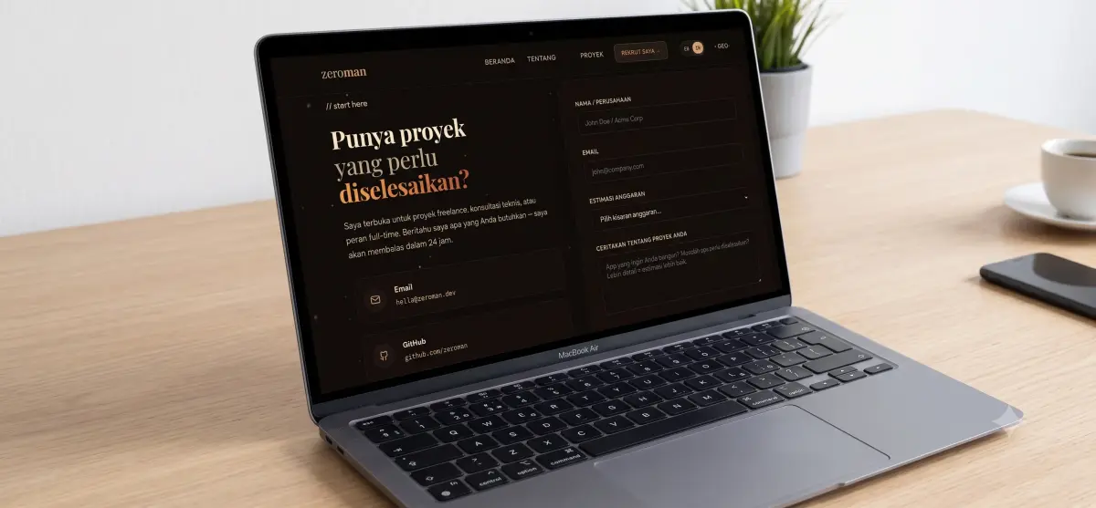 Zeroman Portfolio - screenshot 3